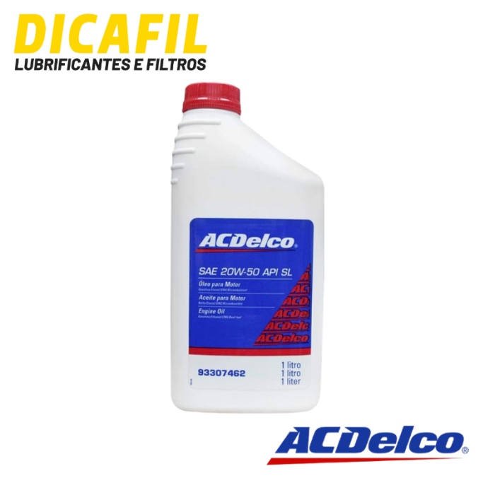 ACDELCO SAE 20W50 API SL 1LT