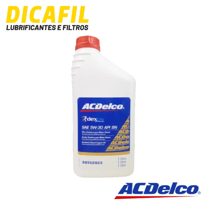 ACDELCO SAE 5W30 D2 API SN 1LT