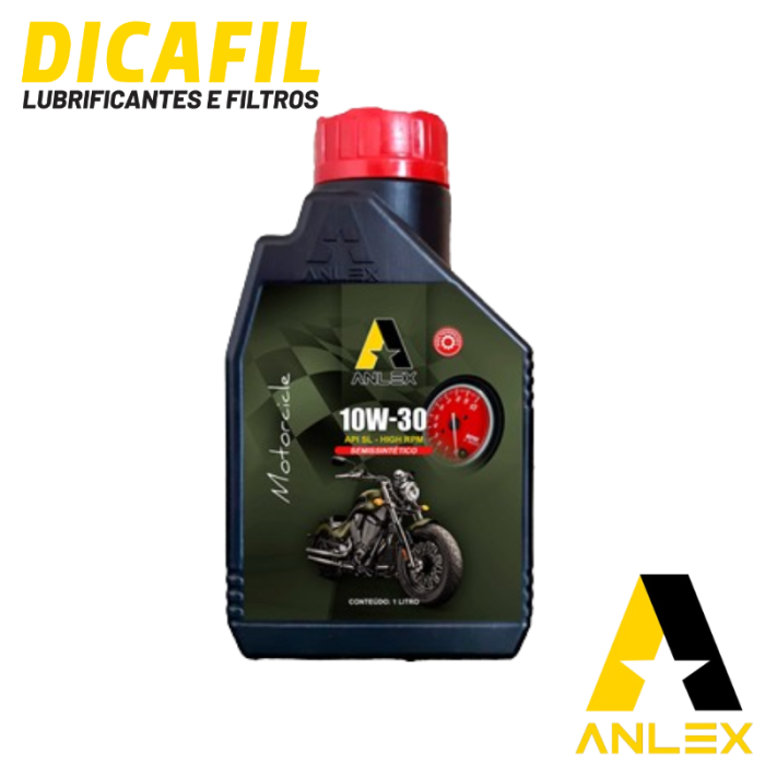 ANLEX 4T 10W30 SEMI SINTÉTICO - 1LT