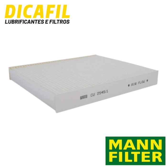 Filtro de Ar - Mann Filter - CU2545/1 - Gol, Polo, Fox