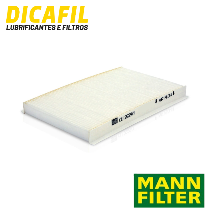 Filtro de Ar - Mann-Filter - CU2629/1 - FIAT Albea (172), Idea (135/235), Palio