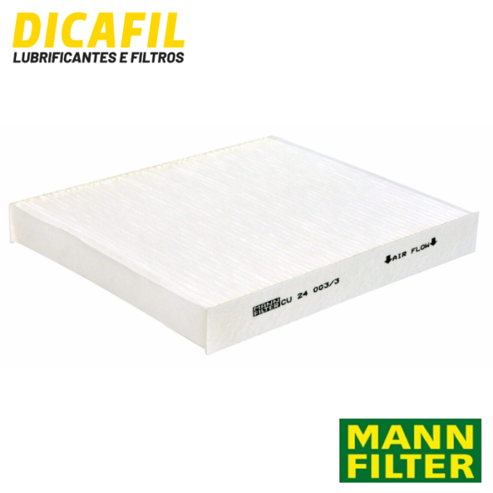 Filtro de Ar Cond - CU24003/3 - Onix 2019 a 2022