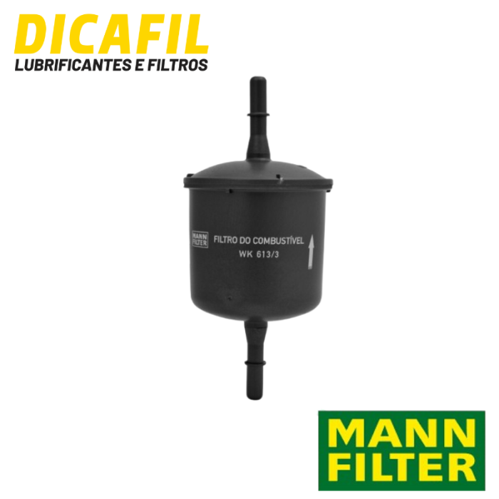 Filtro de Comb - Mann Filter - WK613/3 - Gol, Parati, Santana, Saveiro