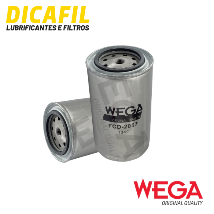 Filtro de Combustível - Wega - FCD2057 - Iveco Cursor