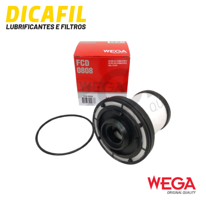 Filtro de Combustível - Wega - FCD0808 - Ford Ranger