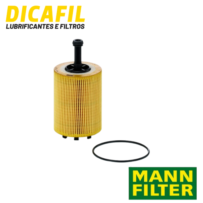 Filtro de Óleo Mann-Filter HU719/7x - Audi A3, VW Jetta, Passat e Mais
