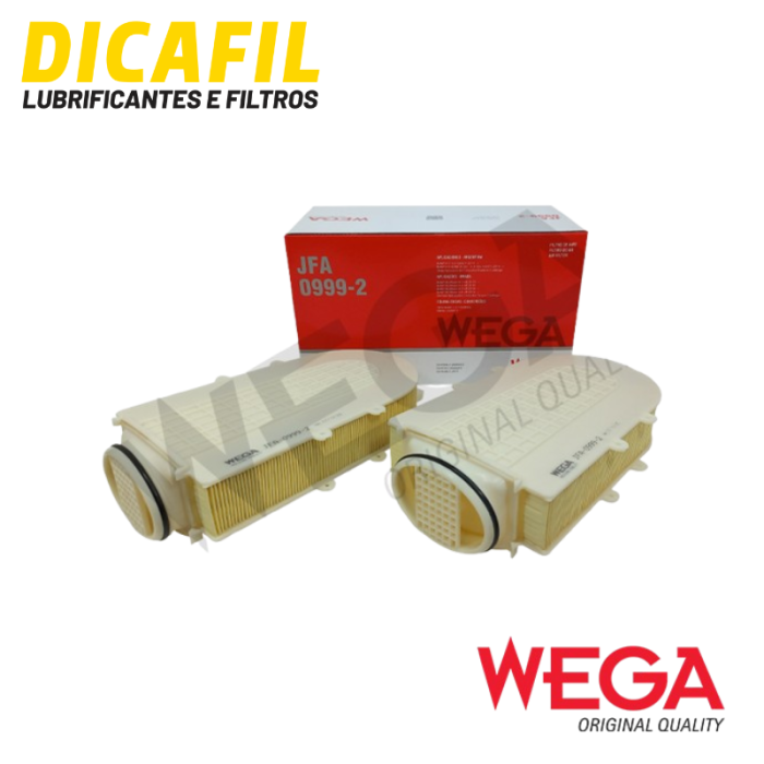 Filtro de Ar - Wega - JFA0999-2 - BMW X5, X6