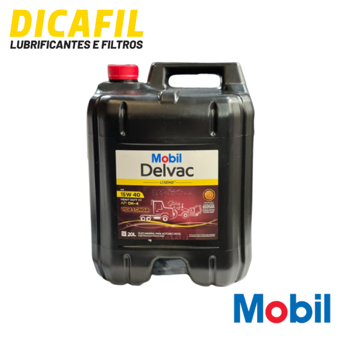 MOBIL DELVAC™ VIDA LONGA 15W-40 - 20LT | Dicafil
