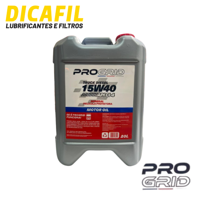 PRO GRID TRUCK DIESEL 15W40 API CI-4 - 20LT | Dicafil