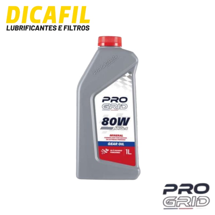 PROGRID GEAR OIL 80W API GL-5 - 1LT