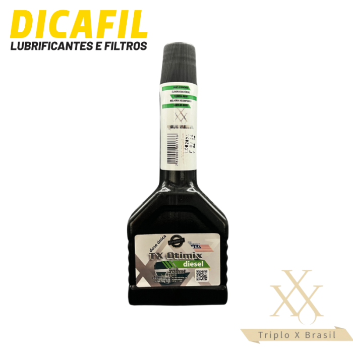 TRIPLO X OTIMIX DIESEL - OTIMIZADOR DE COMBUSTÍVEL - 200ML | Dicafil