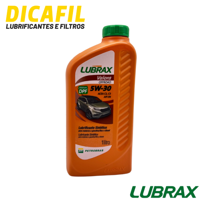 LUBRAX Valora OFF 5w30 DPF - 1LT | Dicafil