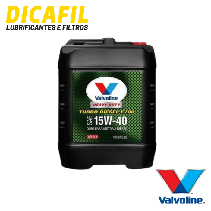 VALVOLINE Turbo Diesel E700 15W40 - 20LT