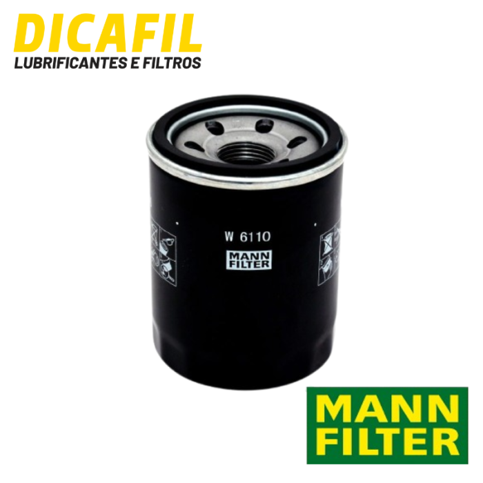 Filtro Blindado de Óleo - Mann-Filter - W6110 - HONDA