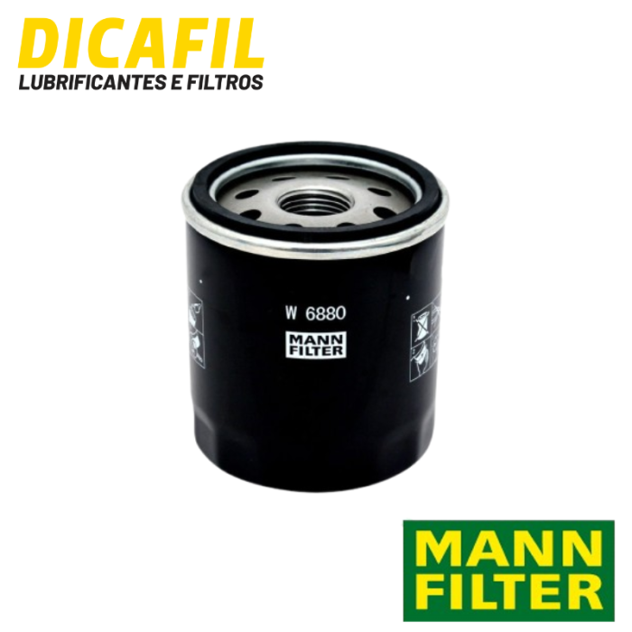 Filtro de Óleo - Mann Filter - W6880 - Toyota, DAIHATSU