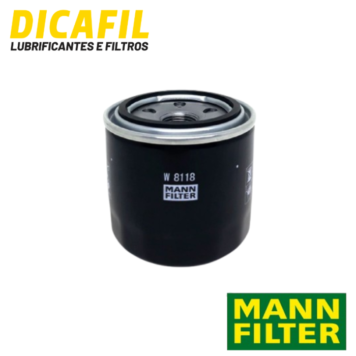 Filtro de Óleo - Mann Filter - W8118 - Honda, Subaru