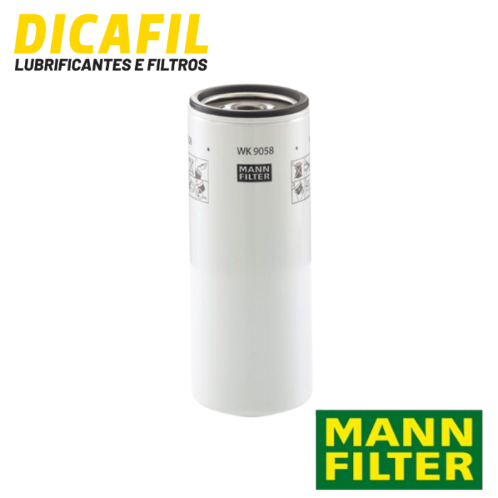 Filtro de Combustível - Mann-Filter - WK 9058 - Caterpillar 322 C, 325 C, 330 C, 365 B, 938 G II